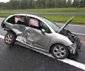 Pechowa seria na tarnowskim odcinku autostrady A4