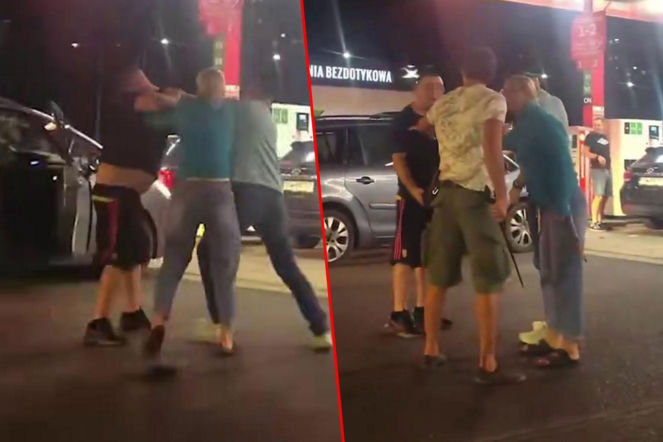 Bójka w kolejce po tanie paliwo. Wśród uczestników policjanci 