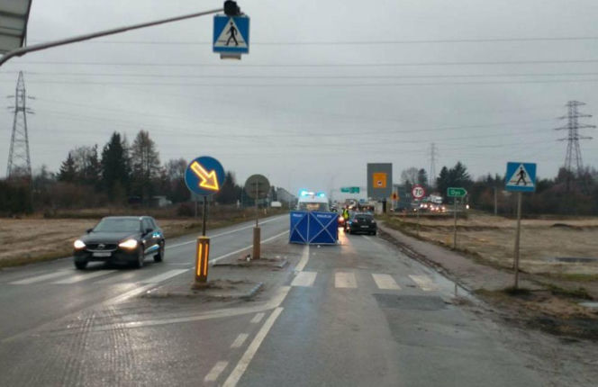 40-latka zginęła na przejściu dla pieszych