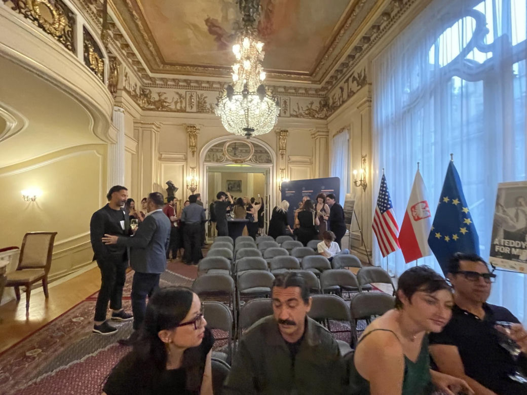 Pokaz filmu "Pluszowy miś dla Michaela" w Konsulacie RP w NY 