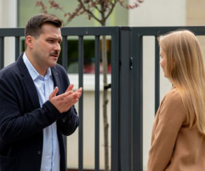Barwy szczęścia, odc. 2322: Dominika (Karolina Chapko), Damian (Michał Lesień-Głowacki)