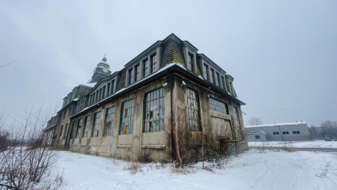 Katowice - Szopienice, pozostałość po hucie Uthemann