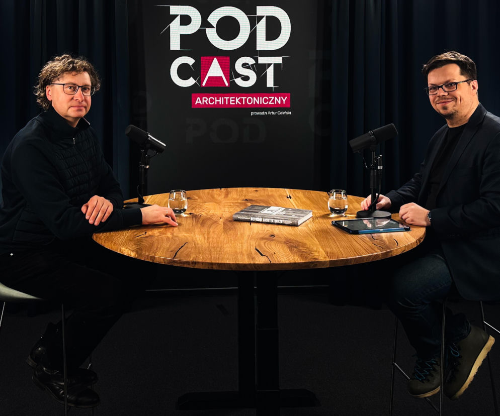 Podcast video: Naszym gościem jest Krzysztof Kuniczuk, zaklinacz betonu (w architekturze)