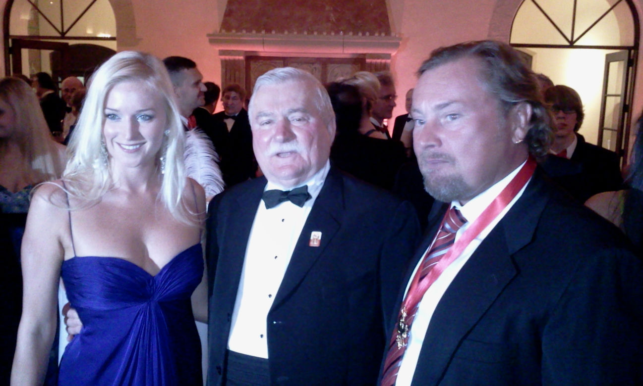 Lech Wałęsa wakacje w Miami