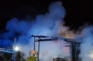 Tragiczny pożar w Borównie. Nie żyją dwie osoby