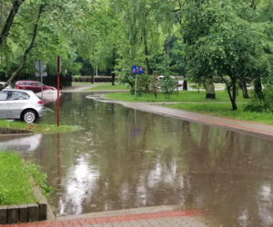 Ulewa w Białymstoku 28.05.2019