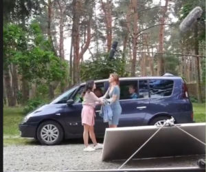 M jak miłość po wakacjach 2021. Kinga (Katarzyna Cichopek), Franka (Dominika Kachlik), Lenka (Marysia Głowacka)