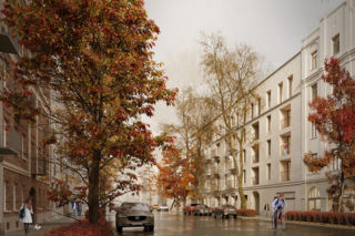 Projekt TBS Stalowa 55-57 w Warszawie, proj. WXCA