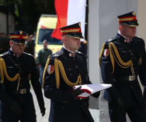 Politycy na pogrzebie Łukasza Litewki