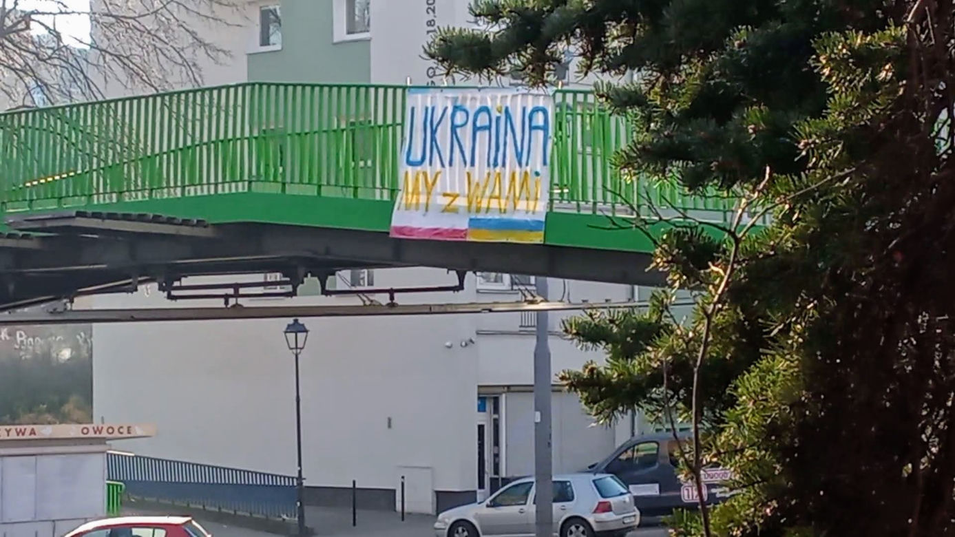 Szczecin solidarny z Ukrainą