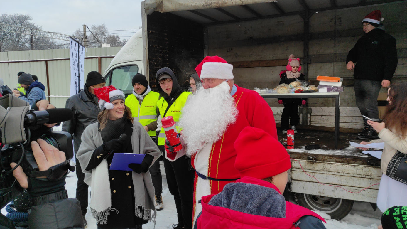 Białystok. Charytatywny Wrak Race Uniwerstal [18.12.2022]