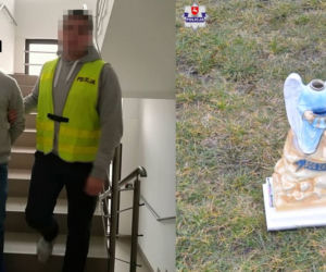 Ukradł z szopki skarbonkę