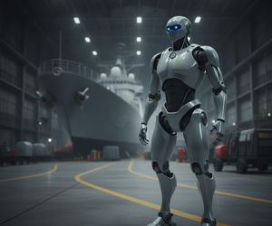 Chiński robot w bazie Marynarki Wojennej. Poseł pyta o ryzyko wycieku tajnych danych