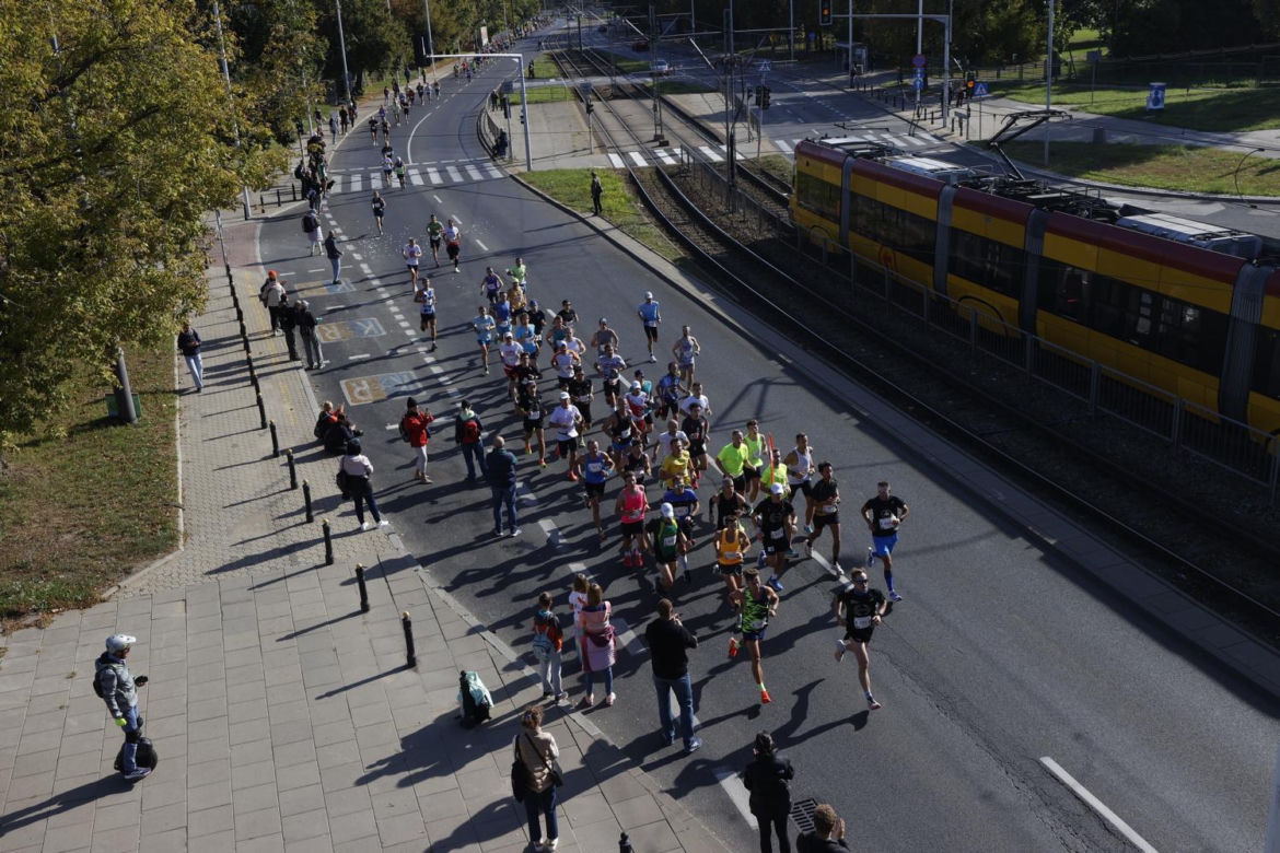 Tak wyglądał Maraton Warszawski 2024