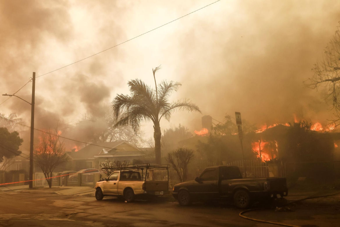  Tak wygląda Los Angeles po pożarze! Wstrząsające zdjęcia z Los Angeles