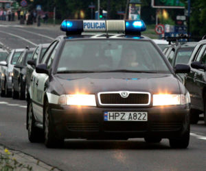radiowóz Skoda Octavia