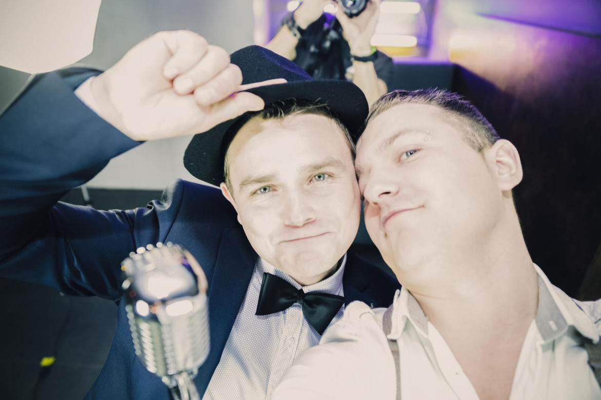 Selfie na planie nowego teledysku