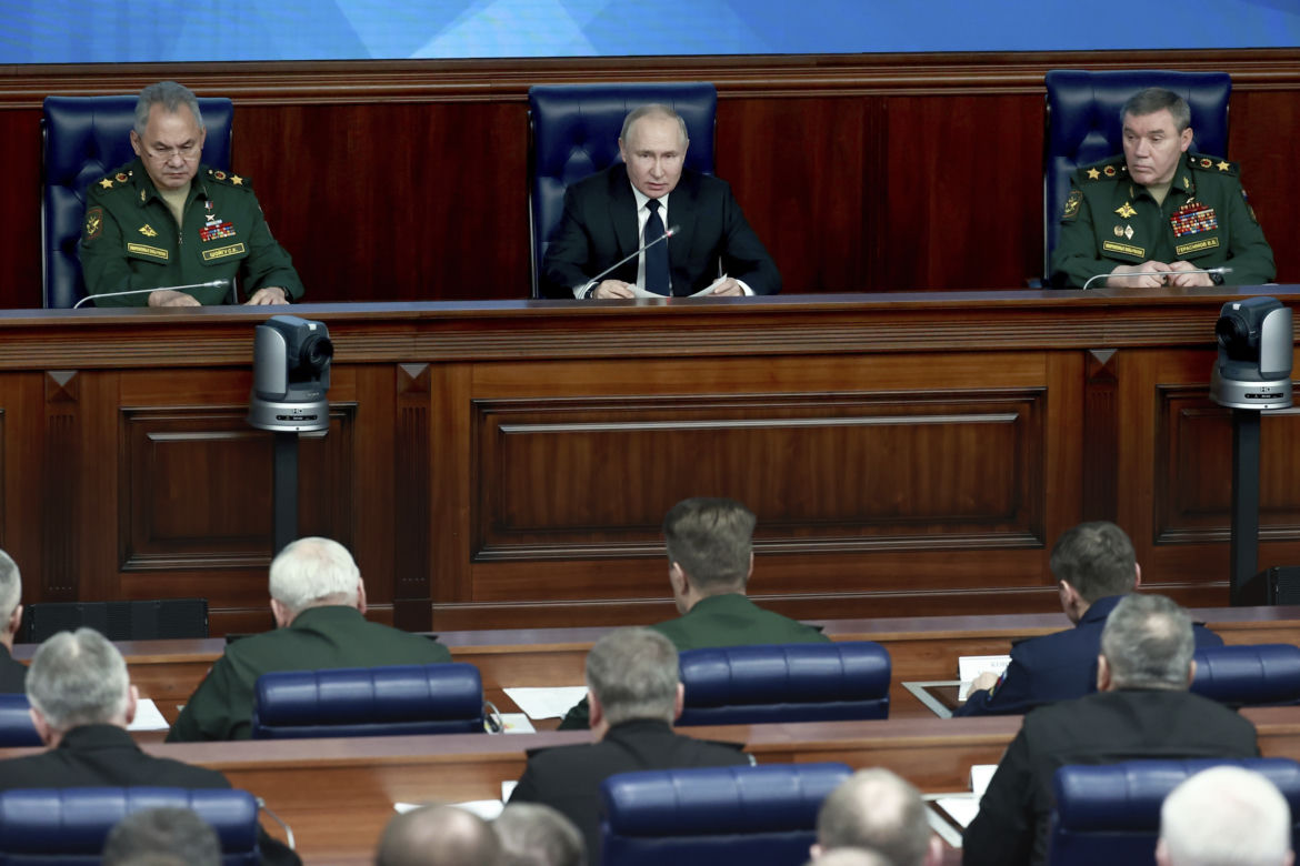 Putin, uderzenie