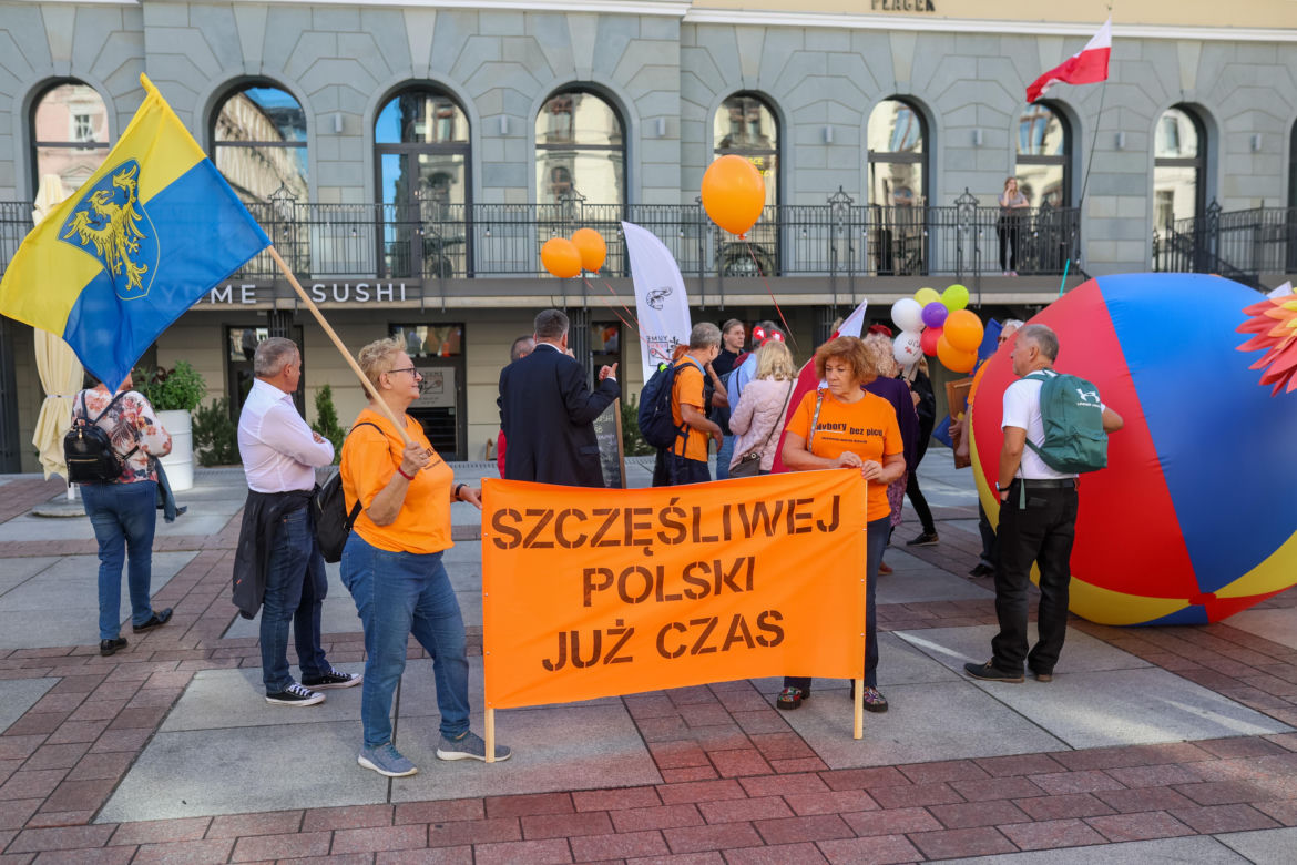 Marsz radości w Katowicach