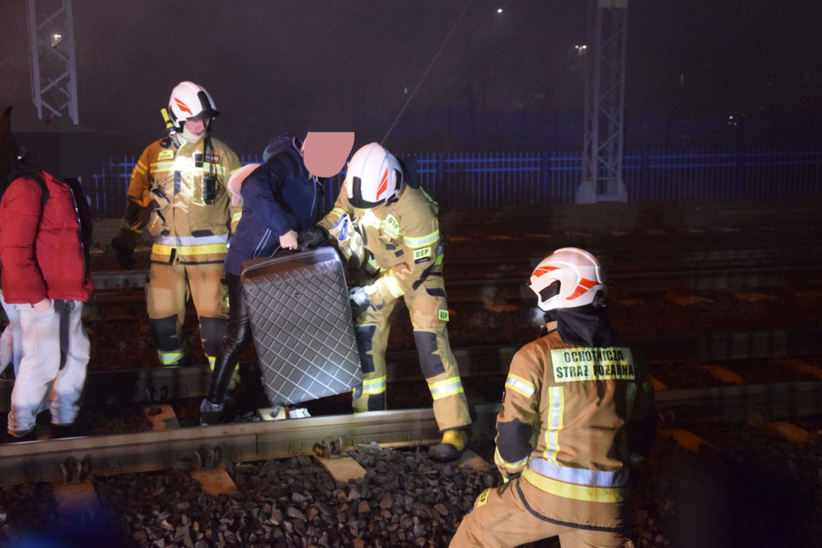 Tragedia w Kościanie. Pociąg potrącił mężczyznę