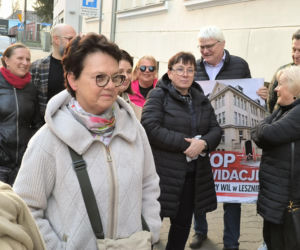 Pikieta Lekarzy w Lesznie