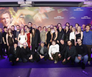 dawno nie widzieliśmy Anny Komorowskiej. Teraz wraz z mężem była na premierze