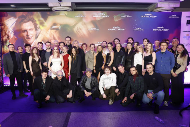 dawno nie widzieliśmy Anny Komorowskiej. Teraz wraz z mężem była na premierze