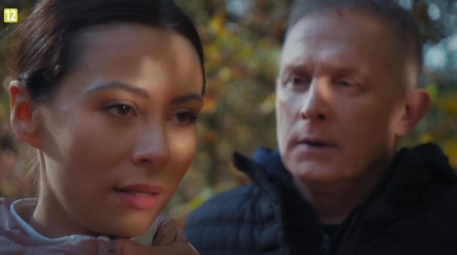 M jak miłość odc. 1921. Joanna (Dominika Sakowicz), Artur Rogowski (Robert Moskwa)