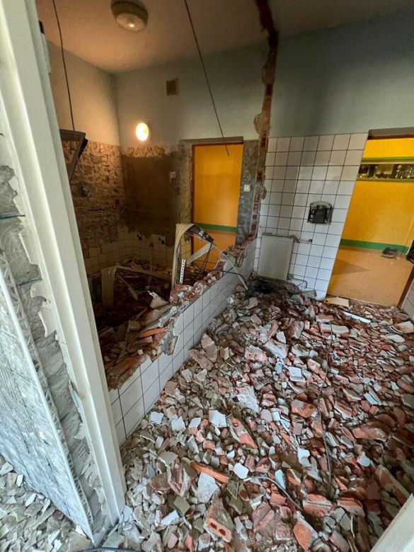 Łazienki w SP 7 w Lesznie po remoncie