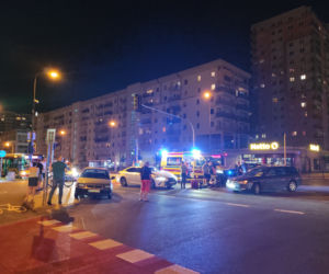 Potworny wypadek na warszawskim Gocławiu