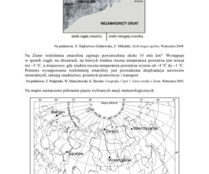 Matura 2018 - Geografia poziom rozszerzony. Arkusze egzaminacyjne