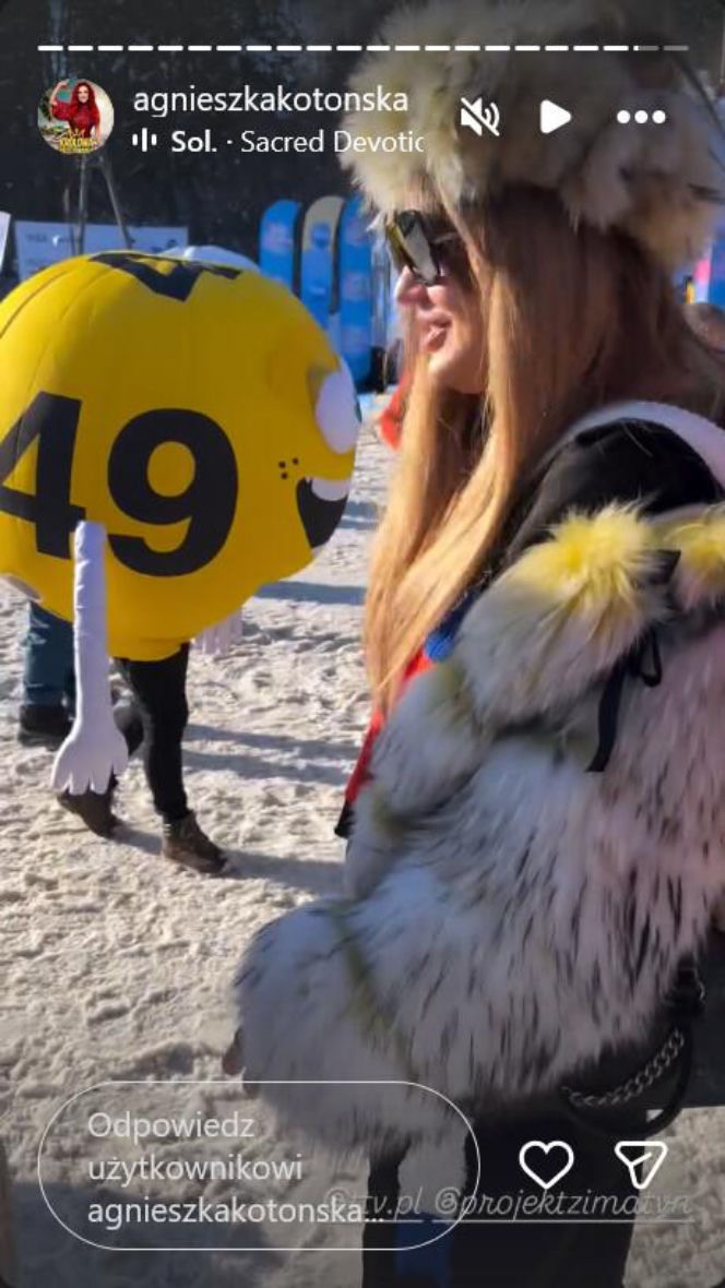 Agnieszka Kotońska w nietypowej stylizacji. Co ona ma na głowie?!