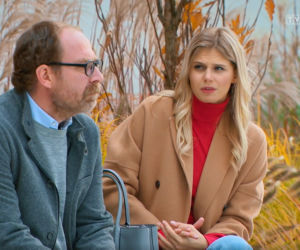 Barwy szczęścia, odcinek 2604: Iwona (Izabela Zwierzyńska), Marek (Marcin Perchuć)