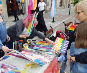  Happening uliczny „Queer is here!”. Tarnów chce być  miastem tolerancyjnym
