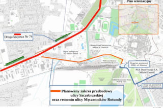 Zamość:  ​Coraz bliżej przebudowy ulicy Szczebrzeskiej . Miasto  ogłosiło przetarg 