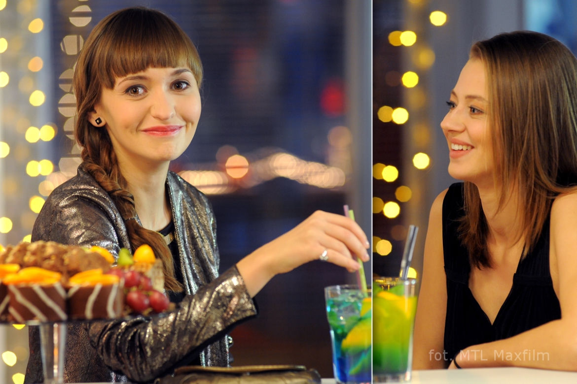 M jak miłość odc. 1050. Janka (Joanna Osyda), Eryka (Marta Juras)