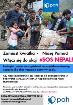 Zamiast Kwiatka - Niosę Pomoc