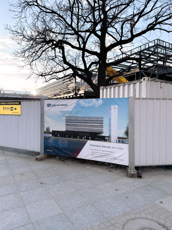 Dworzec kolejowy w Częstochowie