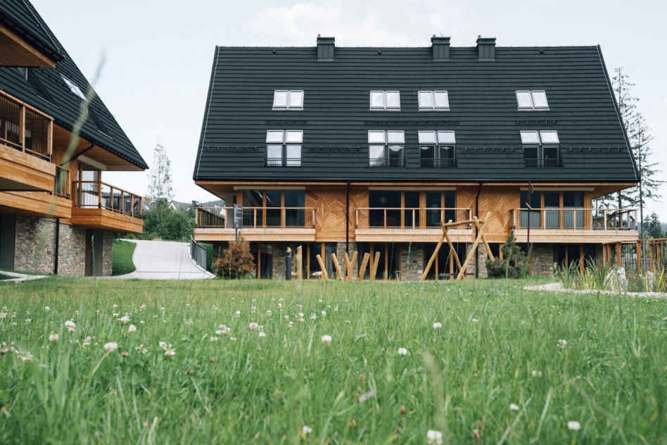 Z widokiem na Tatry. Nowy zespół wypoczynkowy w Kościelisku projektu INDO Architekci