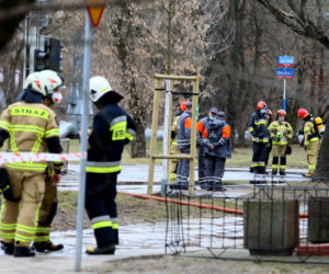 Duży wyciek gazu na Targówku 