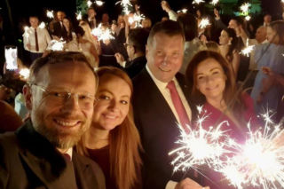 Bogucki z żoną, Czarnek z żoną