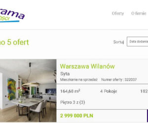 Maffashion i Sebastian Fabjański sprzedają apartament w Wilanowie