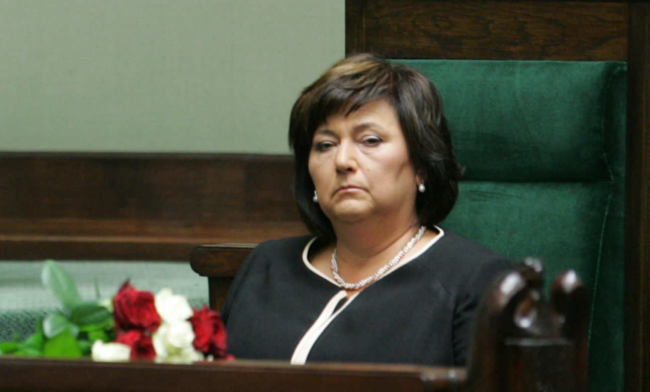 Anna Komorowska - zaprzysiężenie