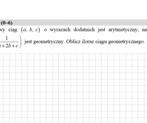 Matura 2020 rozszerzona matematyka. Przykładowe zadania egzaminacyjne