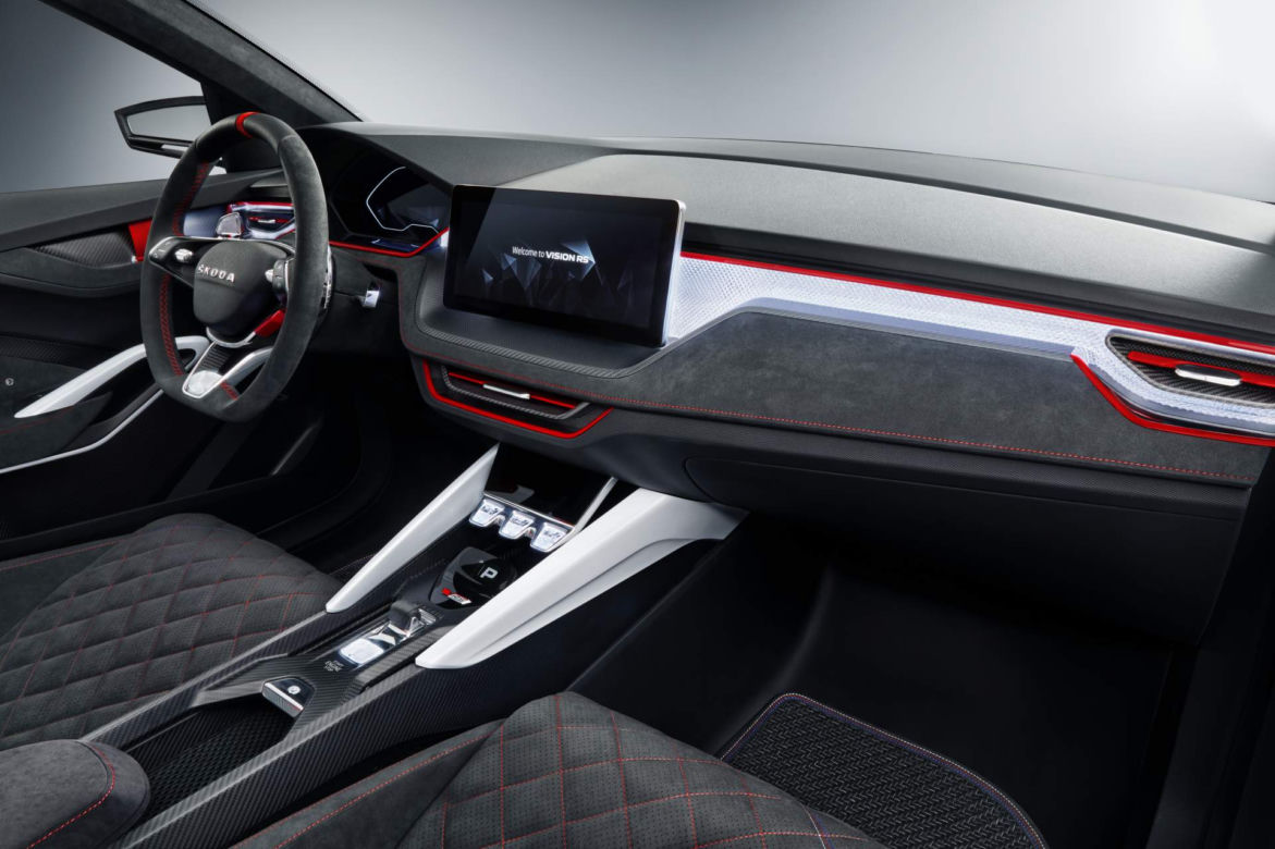 Skoda Vision RS - następca Rapida na Paris Motor Show 2018