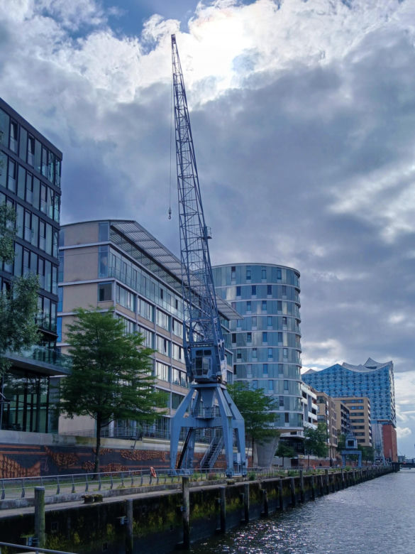HafenCity i Speicherstadt w Hamburgu