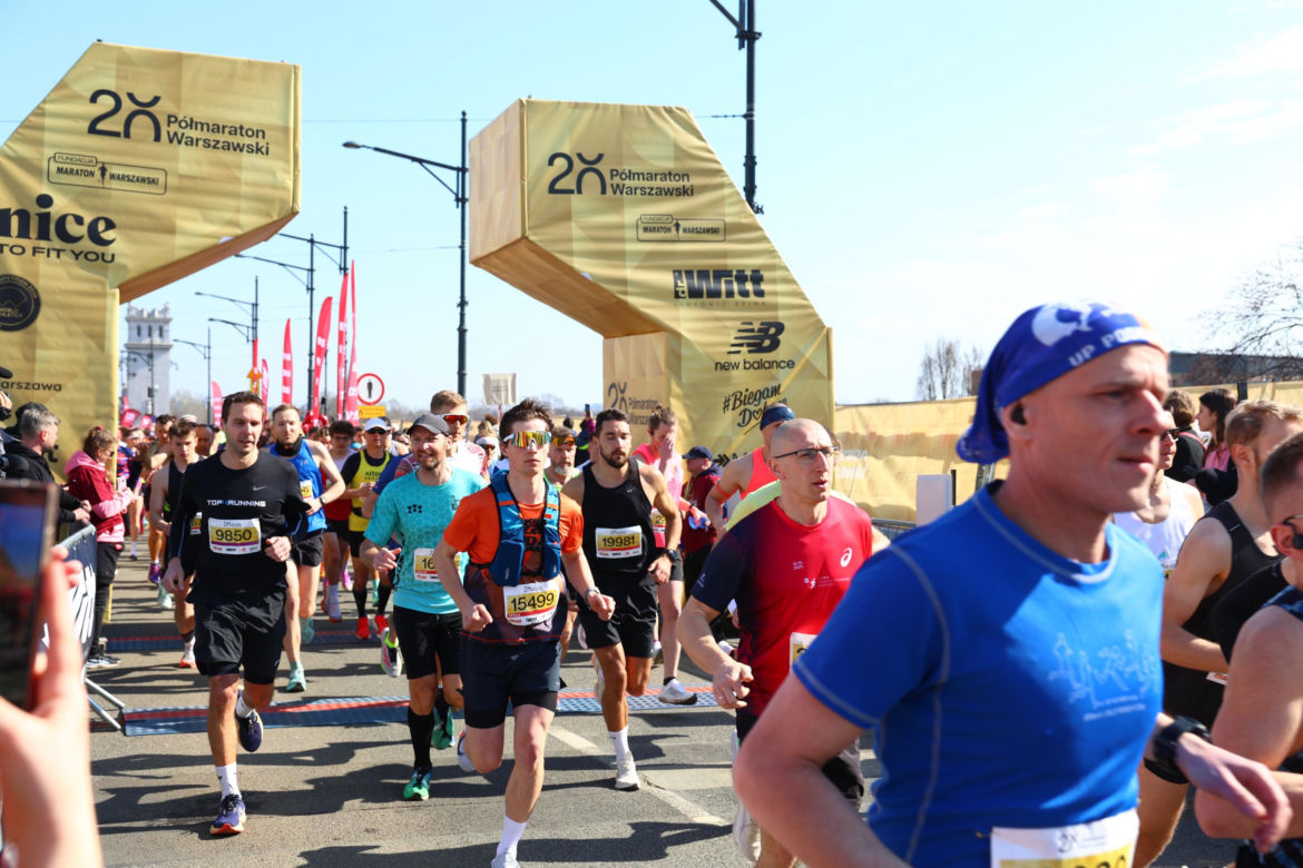 Półmaraton Warszawski 2026. Bieg na piątkę