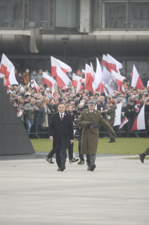 Uroczystości na Grobie Nieznanego Żołnierza