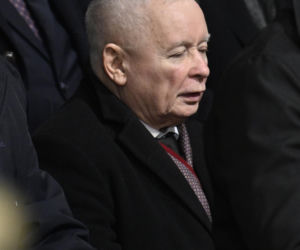 Msza za ofiary Smoleńska w Archikatedrze. Obecni Nawrocki i Kaczyńska