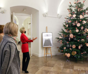 Zachwycająca choinka Agaty Dudy